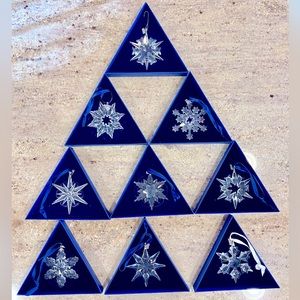 Swarovski Crystal ornaments